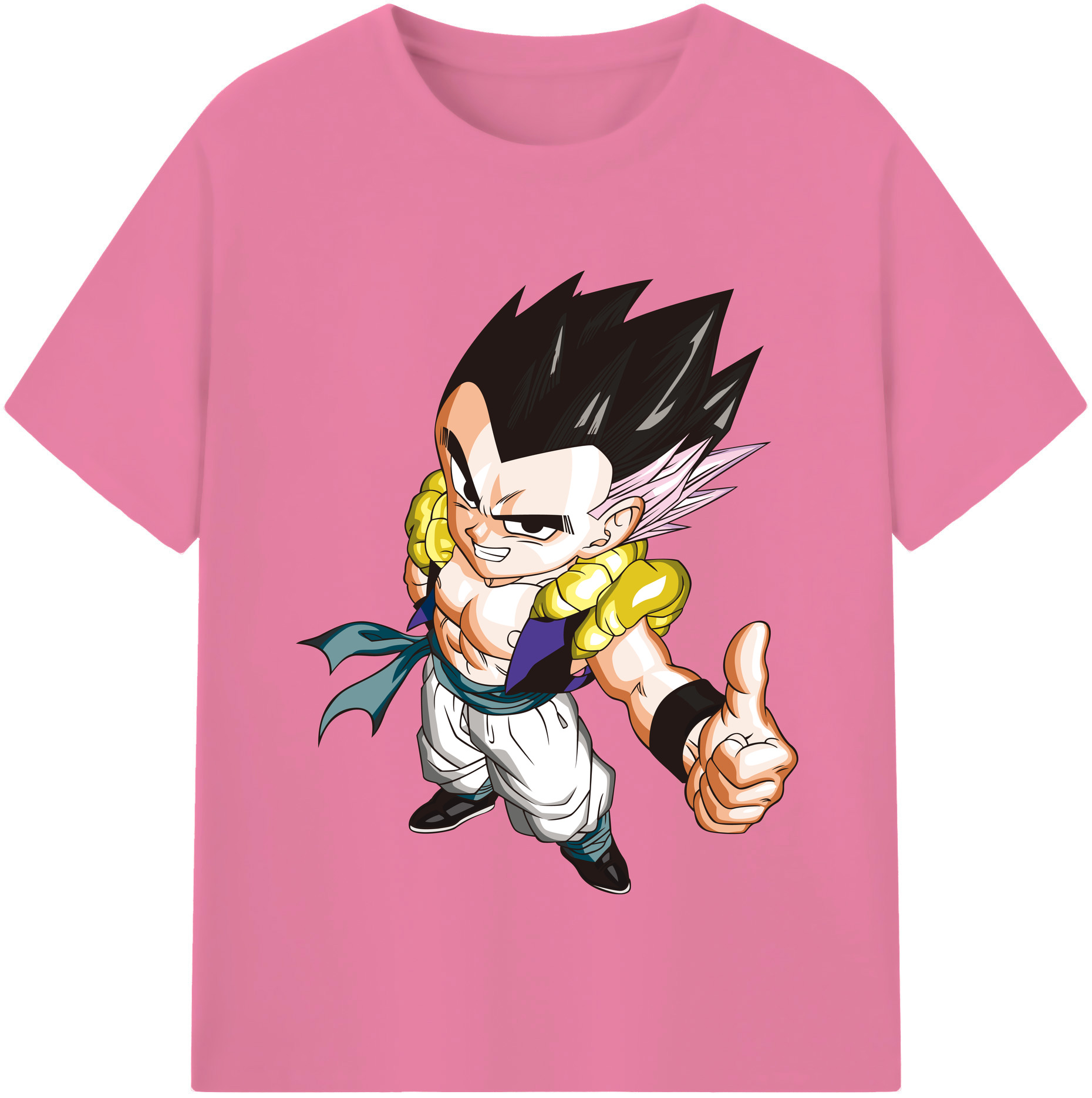 （画像用） ドラゴンボール ベジータ四世（Bejīta Yonsei）DRAGON BALL Vegeta IV 綿100％半袖Tシャツ（フロントプリント）